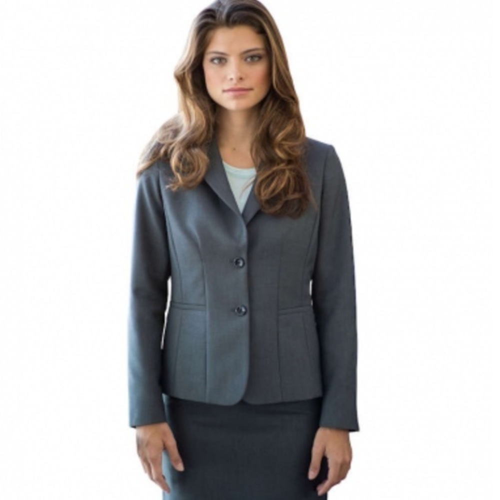 Edwards Signature gray professional blazer, Sz. 12R